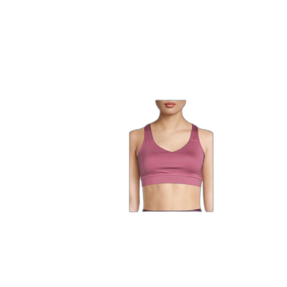AVIA Women's Medium Impact Strappy Sports Bra Medium